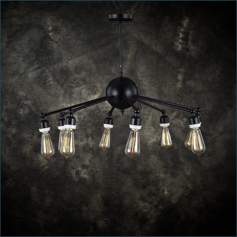 Скандинавская Американская деревня Индустриальный подвесной светильник s лофт