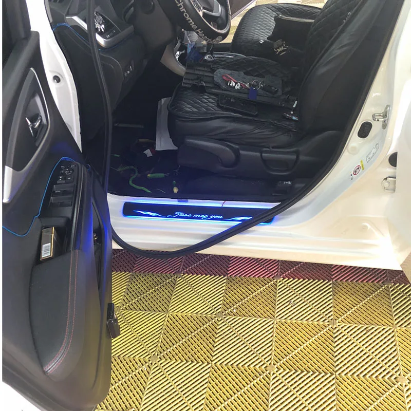 4 шт./компл./для джаз двери Динамический светодиодный светильник порог