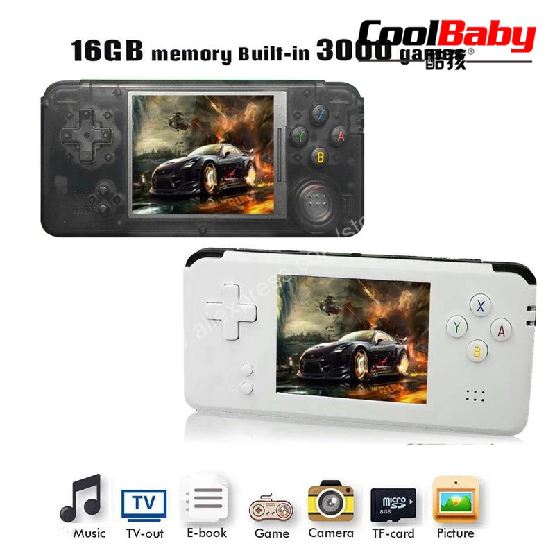 20 шт. coolbaby RS-97 Ретро портативная игровая консоль портативный мини-Видео игровой плеер Ретро игровая консоль Ретро детские игры