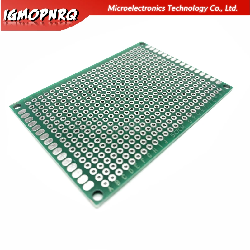 5 шт. 5x7 см 5*7 двухсторонний Прототип PCB diy универсальная печатная