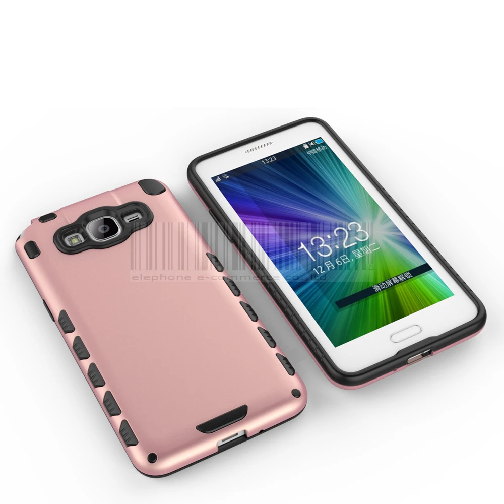 Защитный армированный резиновый + поликарбонатный чехол для Samsung Galaxy Grand Prime G530