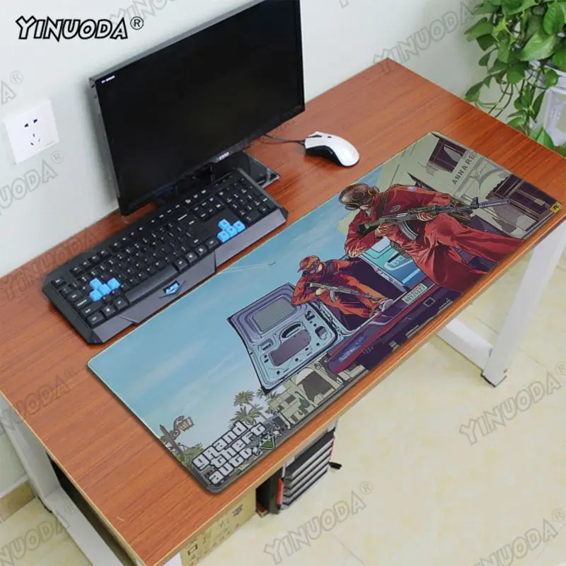 Новое поступление игровой коврик для мыши Yinuoda из натурального каучука