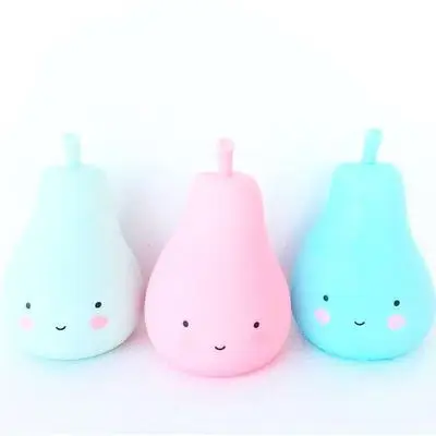 Pear Blue Облака, месяц звезды Солнце Новинка огни детская спальня люминесцентные игрушки декоративные огни для кормления Новинка лампа подарки - Цвет: Pear Blue