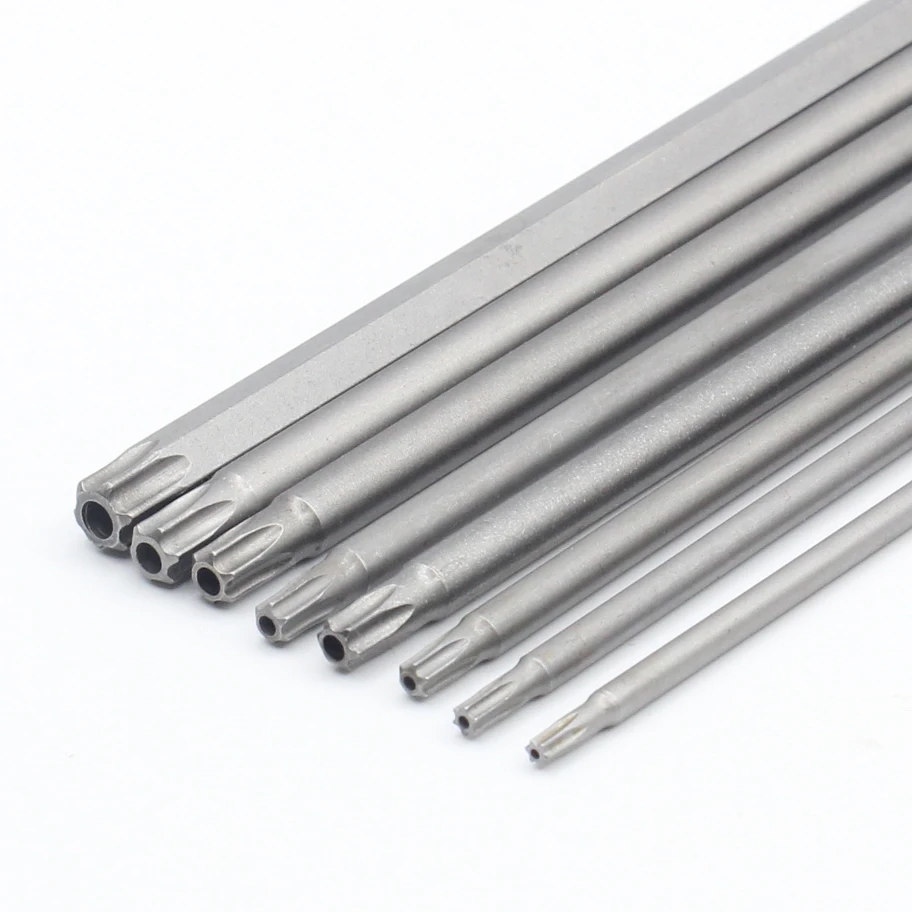 1Pc 150mm long T6-T40 Magnetic Torx Screwdriver Bits Set Electric head T8 T10 T15 T20 T25 T27 T30 T40 | Инструменты