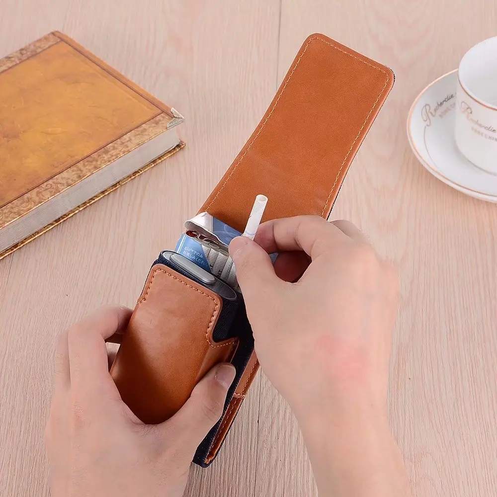 Для glo полный защитный чехол деним в кожаном футляре коробка держатель сумка для