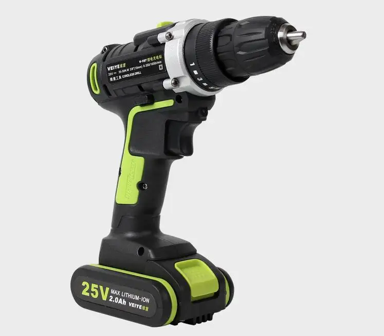 Электрическая отвертка беспроводная дрель беспроводной драйвер питания 25В