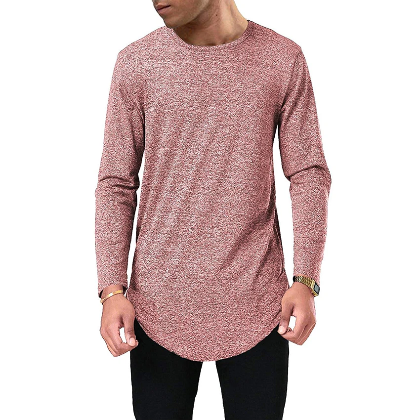 Мужская футболка с длинным рукавом Swag в стиле хип хоп модная хипстерская длинная