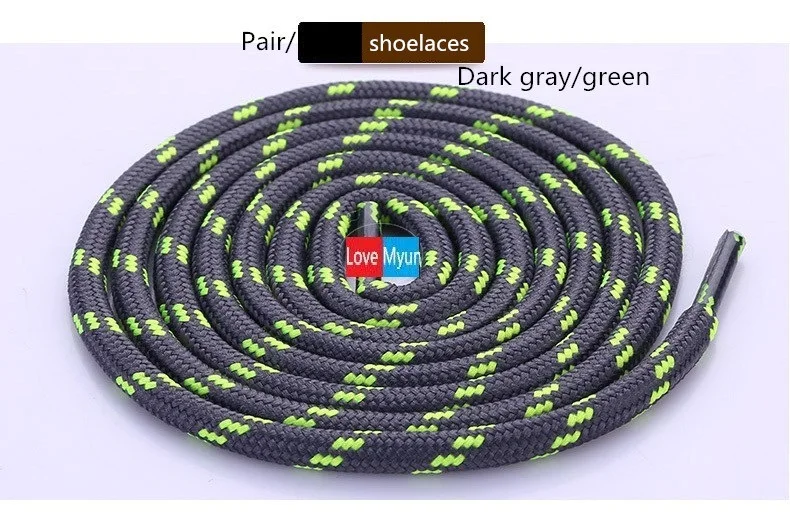 Новые уличные спортивные повседневные разноцветные Круглые шнурки для пеших прогулок шнурки кроссовки с шнурками Катание на коньках ботинки шнурки - Цвет: as picture