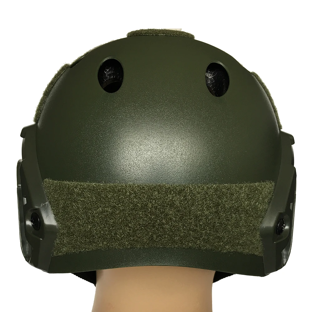 Быстрый Шлем с Goggle ABS пластиковые военные шлемы PJ стиль мотоциклетная велосипедная шляпа w/NVG Пейнтбол Wargame защитное снаряжение