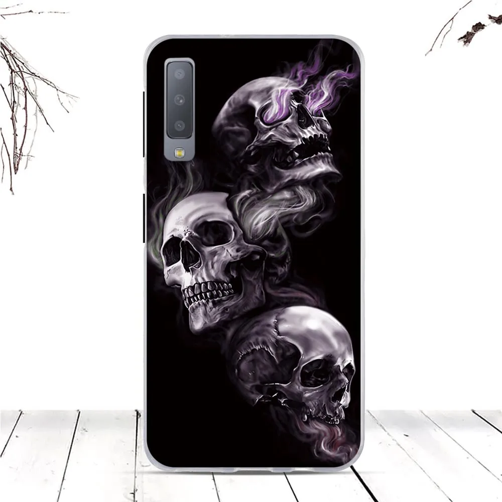 Чехол для samsung Galaxy A7 2018 A750 чехол Мягкий ТПУ силиконовый оболочка | Мобильные