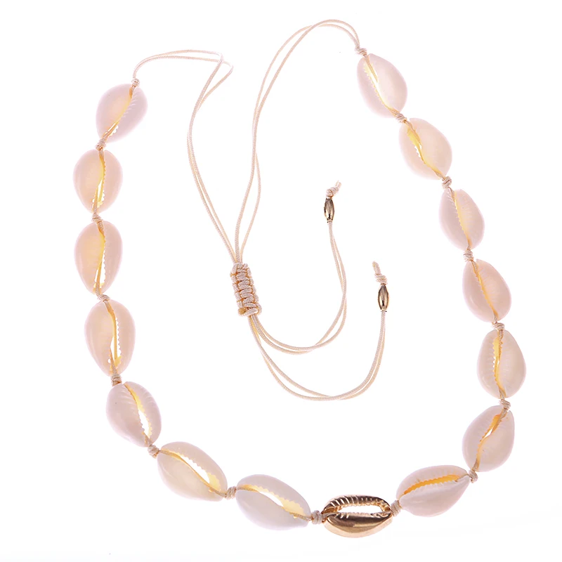 2019 натуральный золотистый ошейник Puka женские ошейники лучший vaquero concha bijoux