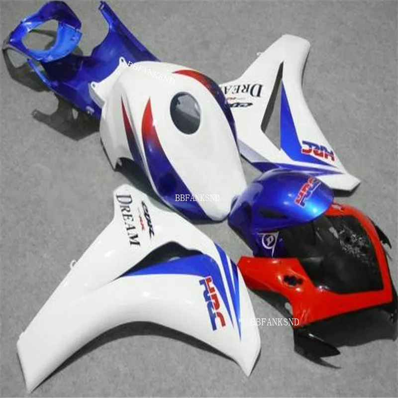 Для литья под давлением для Honda CBR1000RR 2008 2009 2010 2011 CBR 1000 RR 08 09 10 11, высокая отключающая способность мотоцикл комплект обтекателей - Цвет: full fairing