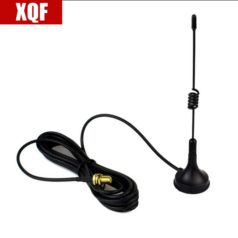 XQF 10PCS  Mini car little sucker UHF hand handheld walkie-talkie baofeng BF UV-5R antenna high-gain 136/430MHz