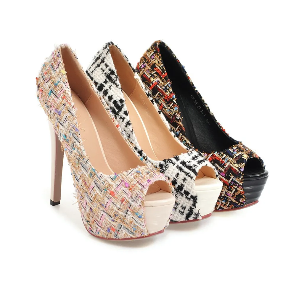 Smirnova/2018 Сезон весна осень Новое поступление Модная обувь на высоком каблуке