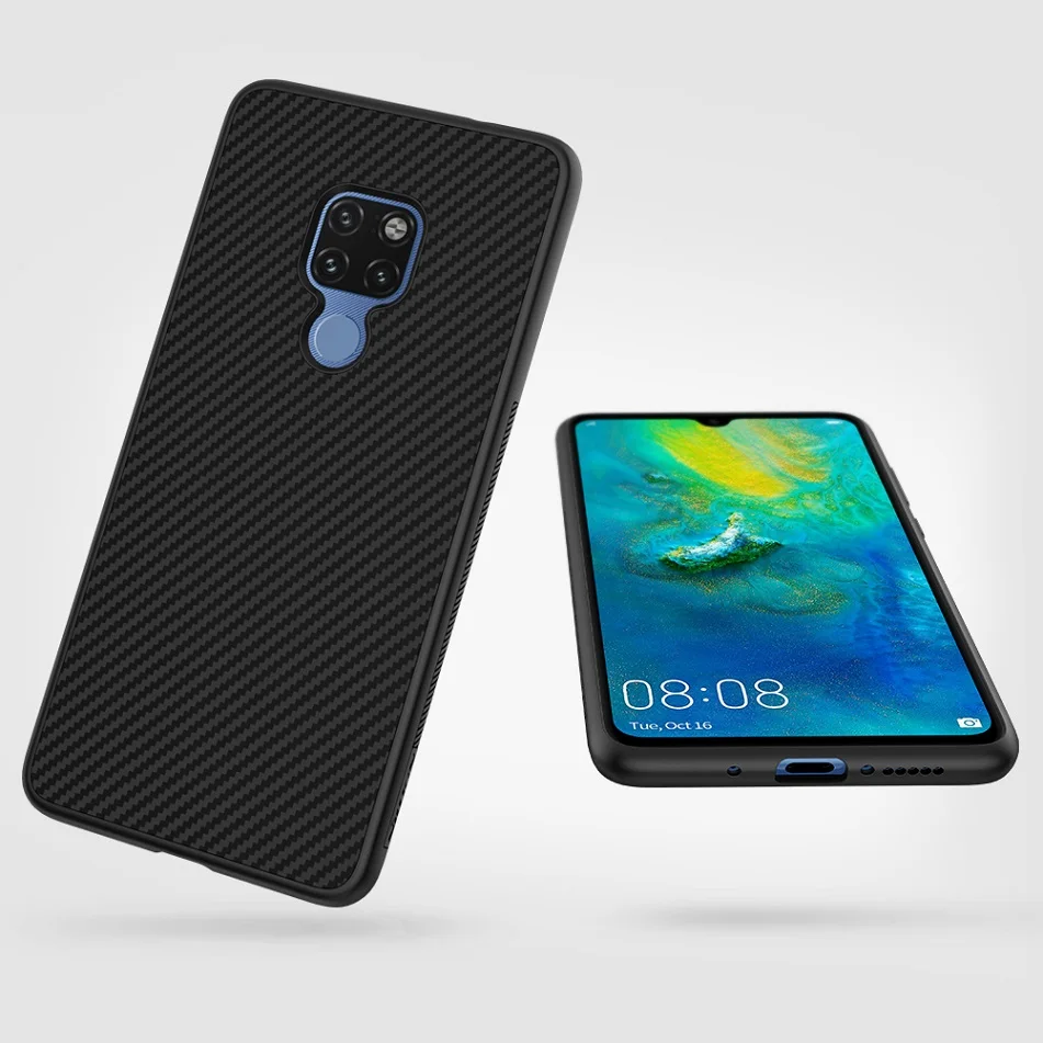 Чехол для huawei mate 20 mate 20 Pro Nillkin из синтетического волокна и карбонового полипропилена, пластиковая задняя крышка для huawei mate 20 Pro, чехол