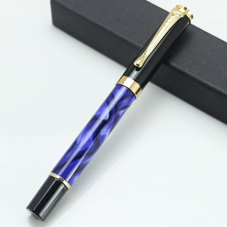 JINHAO 500 королевский синий красный мрамор и золотой 7 видов цветов на выбор M перо