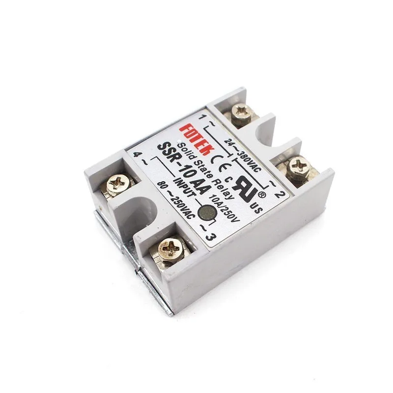 Твердотельные реле 12v 24v SSR 10AA 25AA 40AA 10A 25A 40A на рост от 80 до 250 В переменного тока 24 380V