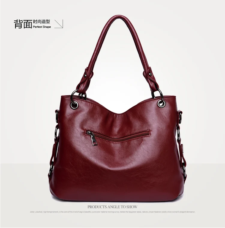 Женские Ручные Сумки Sac Bolsa, винтажные стильные женские сумки, роскошные кожаные сумки, женские сумки, дизайнерская Большая вместительная сумка-тоут