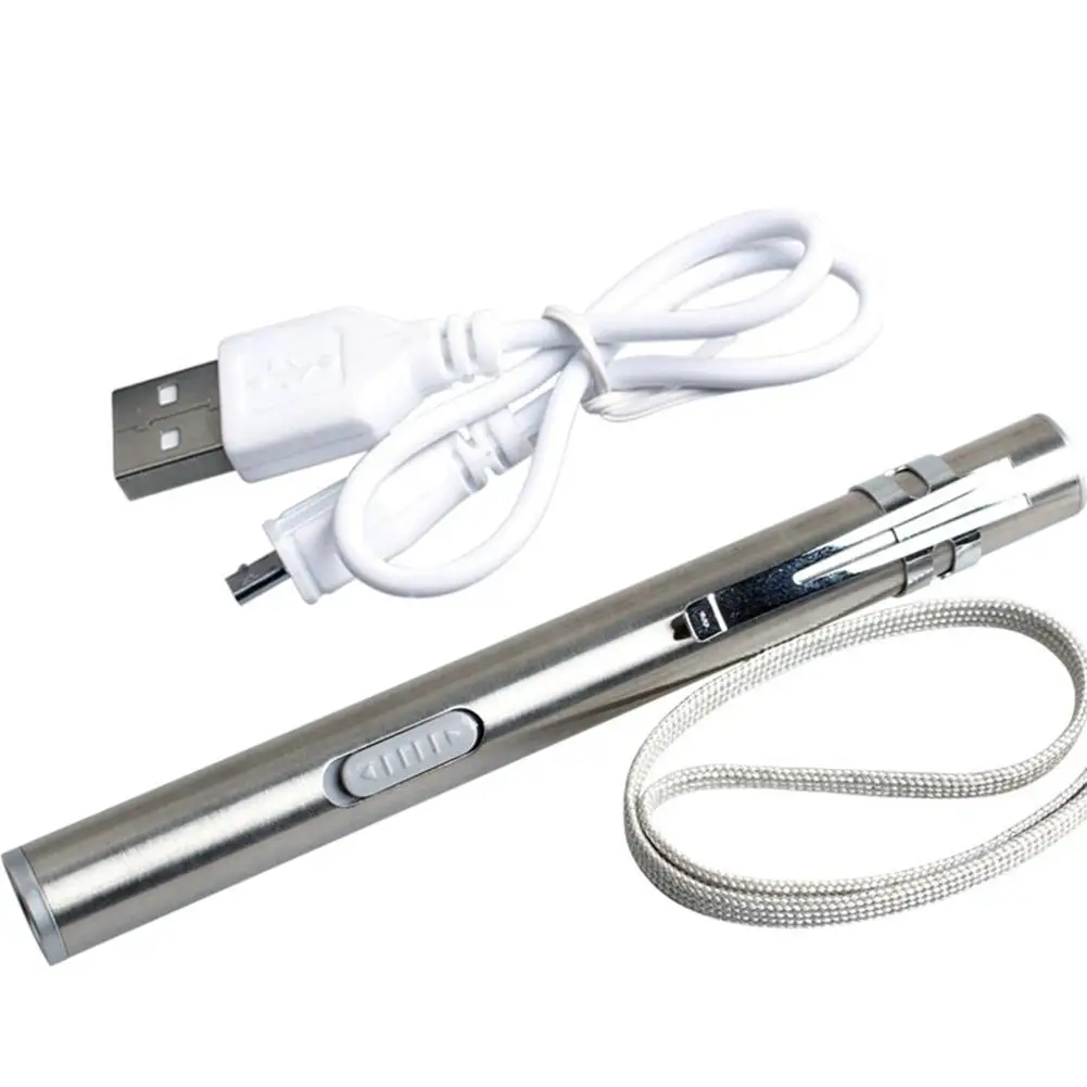 Портативный светодиодный фонарь s с USB зарядкой водонепроницаемый светильник из