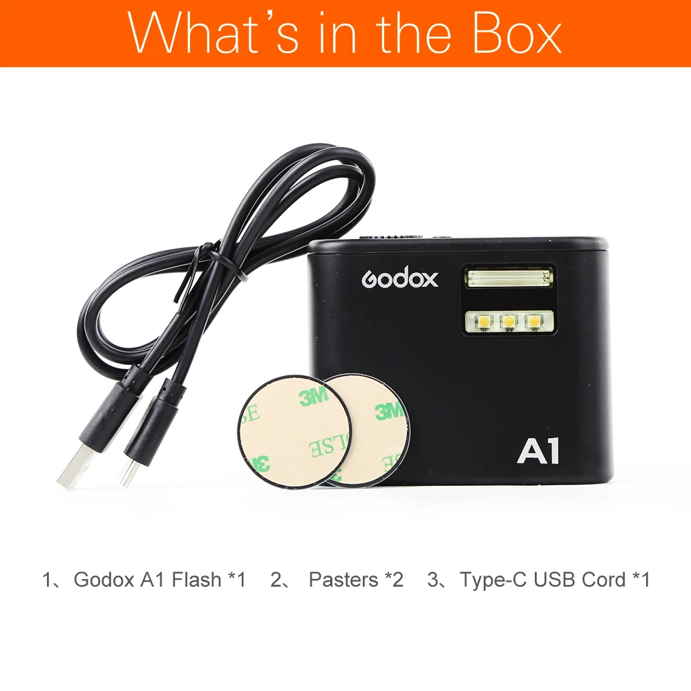 В наличии Godox A1 смартфон система вспышки 2 4G Беспроводная вспышка триггера
