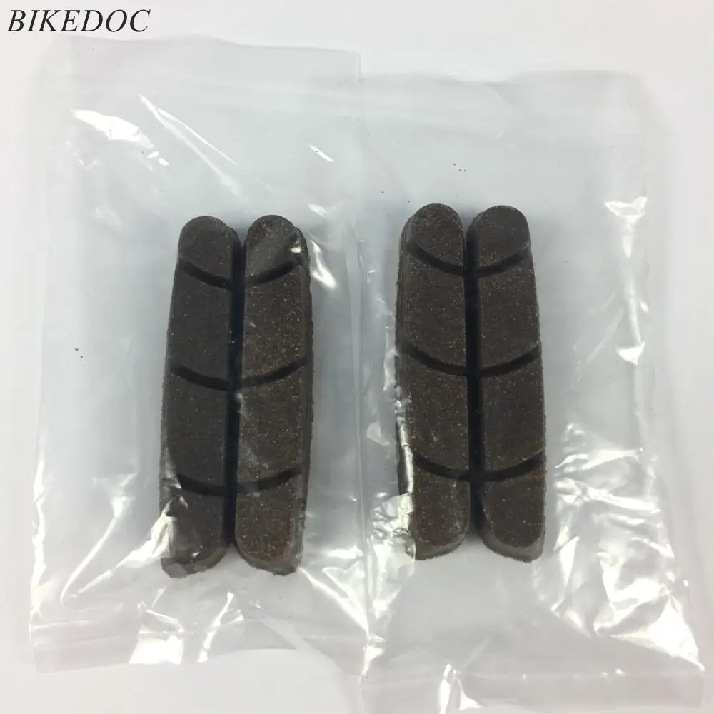 BIKEDOC дорожный велосипед тормозные колодки для углеродных дисков VBrake