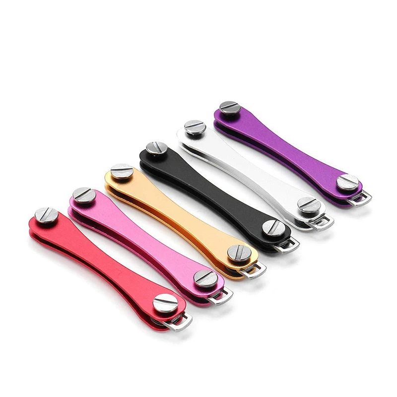 Smart Key Holder компактный брелок гаджет Карман Ключ Организатор кольцо для ключей карабина папку EDC Мульти Инструмент Контейнер Алюминий
