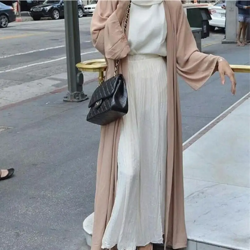 6 цветов мусульманское женское платье кардиган халат Дубай Турецкая женская