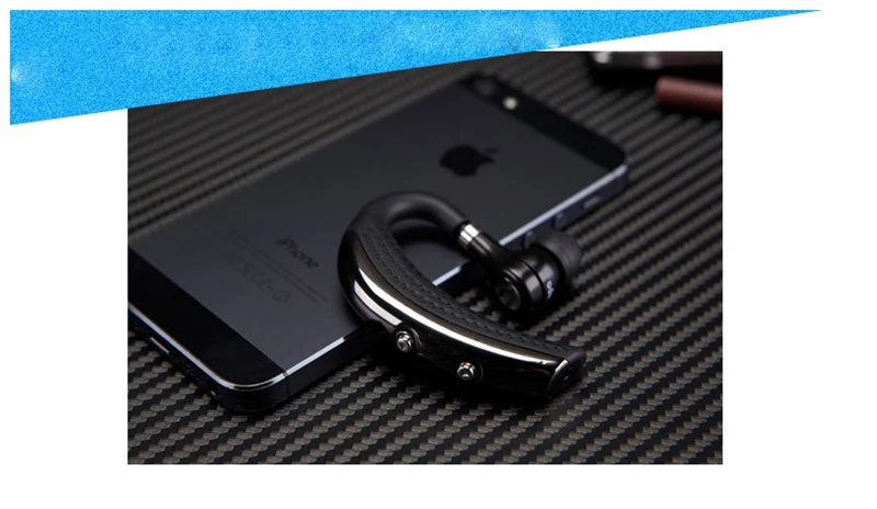 Свободные руки бизнес Bluetooth наушники с шумоподавлением Беспроводная Bluetooth гарнитура с микрофоном для мобильного телефона музыка