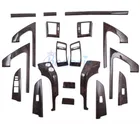 Деревянная накладка для салона автомобиля Toyota Land Cruiser 200, 2008, 2009, 2010, 2011, 2012, 2013, 2014, 2015, 19 шт.