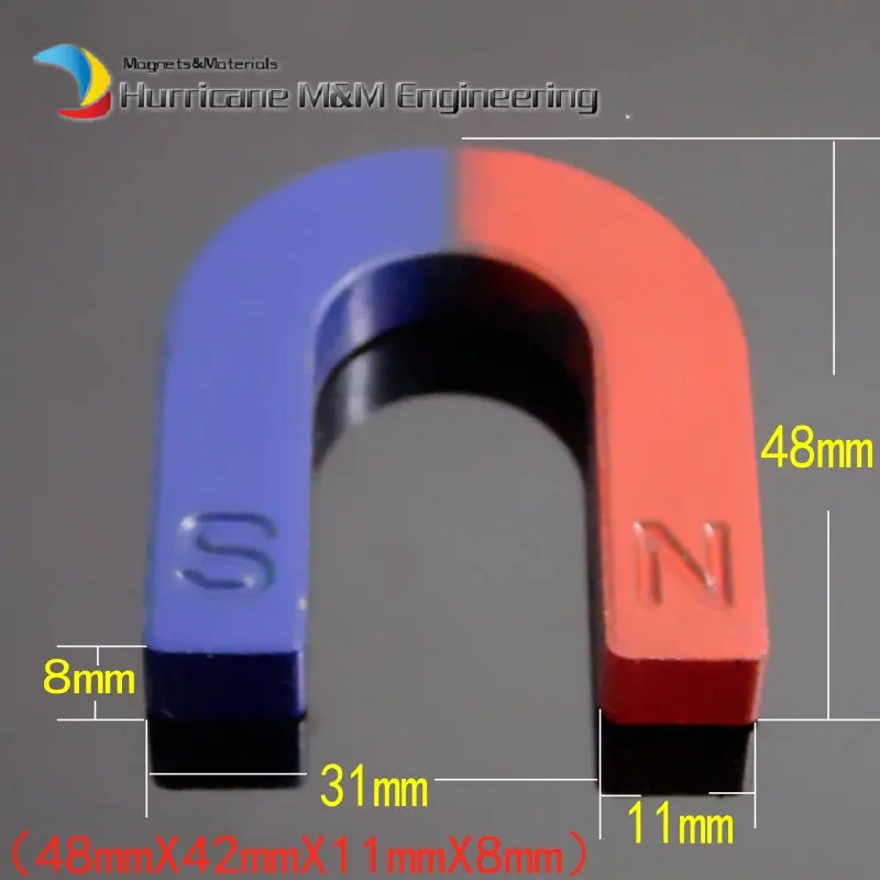 4 шт. магниты в форме подковы 48x42x8 мм|tool ornament|tool lighttool machinist |