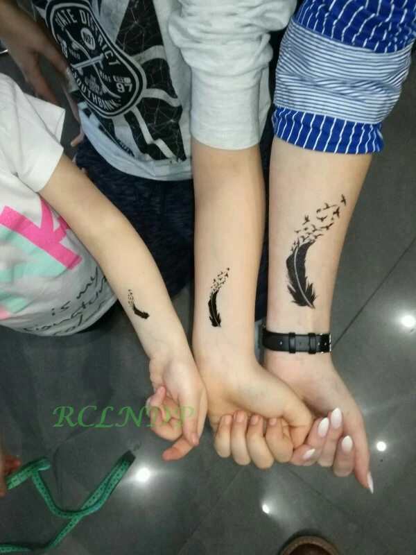 Водостойкая временная татуировка наклейка Мандала хна птичье перо body art tatto флэш-тату поддельные татуировки для девочек женщин мужчин 4