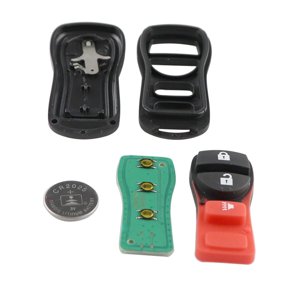 

YIQIXIN 2+1 3 Buttons Replacement Keyless Entry Remote Car Key For Nissan X-Trail Frontier Murano Armada Pathfinder 2002-2008