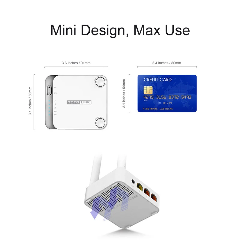 TOTOLINK N200RE 300 Мбит/с мини беспроводной маршрутизатор Портативный Version3 Wifi Reapter для