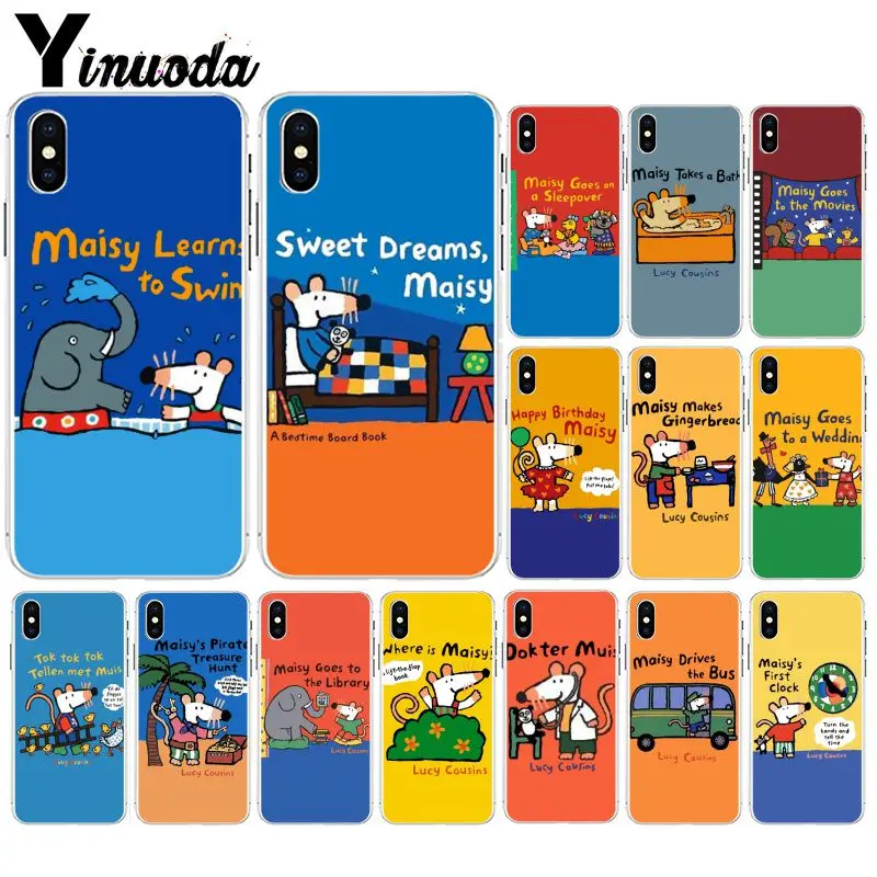 11pro MAX Maisy Mose Story Comic прозрачный мягкий силиконовый чехол для телефона из ТПУ iPhone X XS