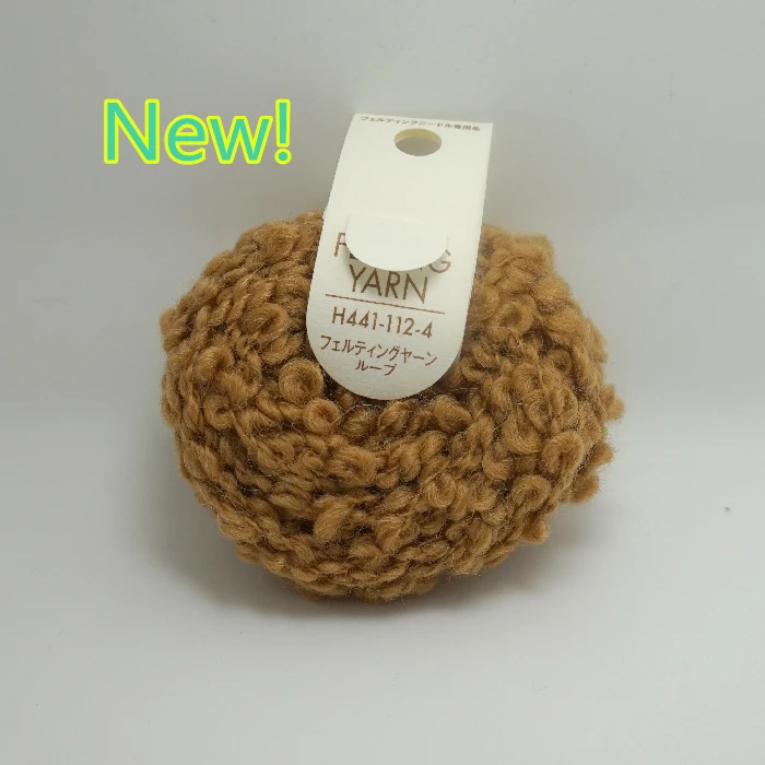 Бесплатная доставка иглы для валяния японский Hamanaka вьющиеся шерстяной фетр (10 м)