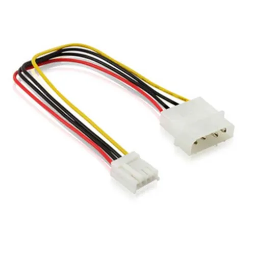 

5.25" 4 Pin Molex To 3.5" Floppy Drive FDD Internal Power Cable Adapter