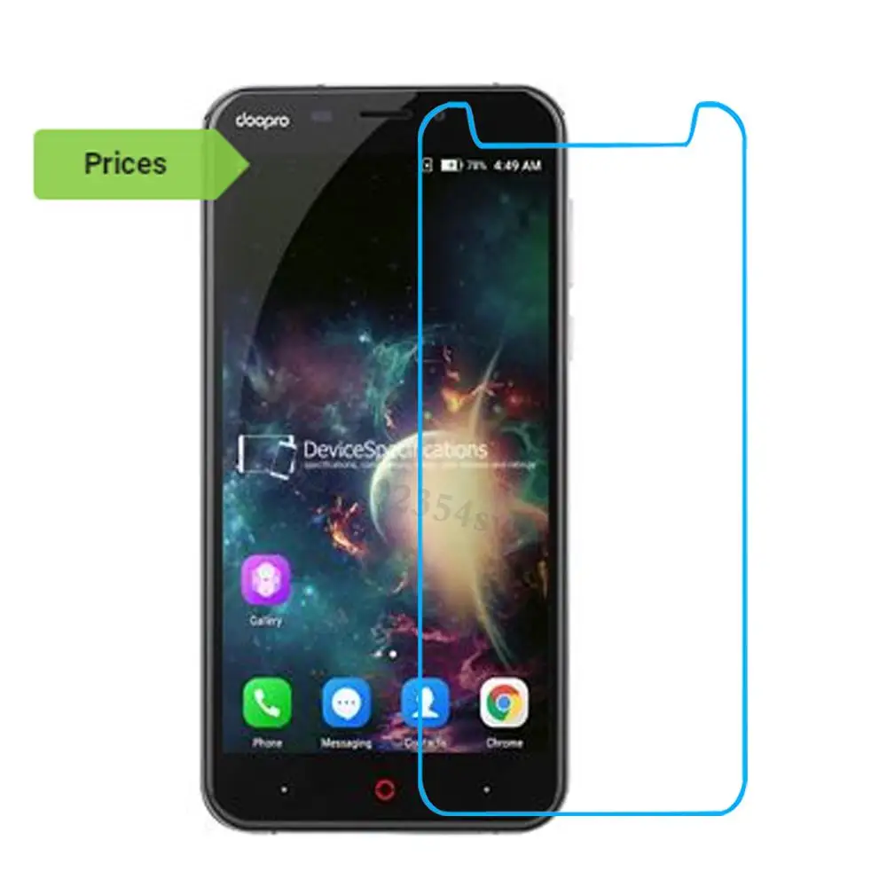 Ультратонкое закаленное стекло для Doopro P2/P2 Pro универсальная ударопрочная