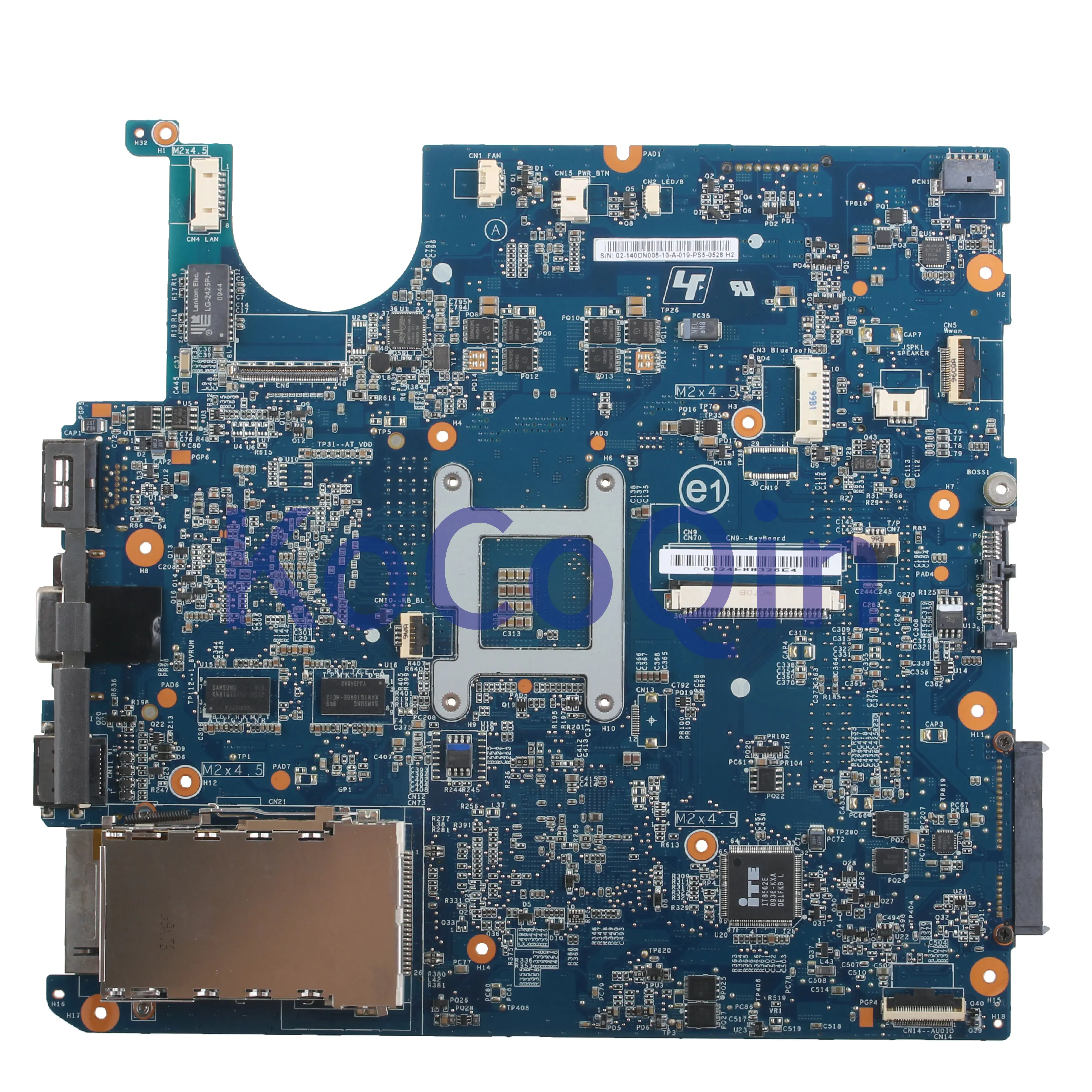 Kocoqin материнская плата для ноутбука Dell Studio 1458 1457 S1458 S1457 HD4500 512MB материнская плата CN-0MK95D 0MK95D 1P-0098J01-8000