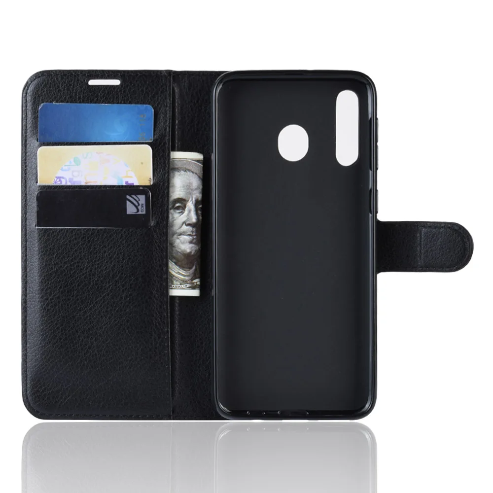 Чехол книжка для Samsung M30 кожаный Вертикальный чехол samsung Galaxy M 30 M305 6 38