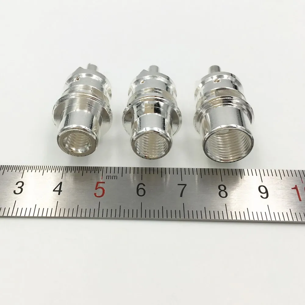5 шт. латунь UHF PL259 штекер припоя для RG58 RG142/RG5 RG6 5D-FB/RG8 RG213 LMR400 кабель посеребренный радиочастотный коаксиальный разъем