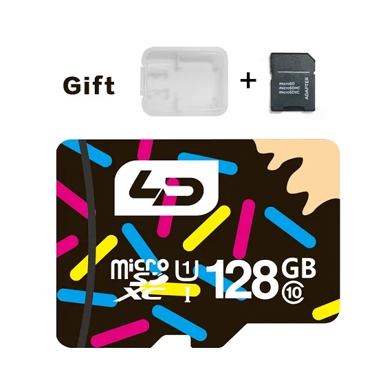 LD Micro SD карта 32 Гб класс 10 16 Гб/64 Гб/128 Гб класс 10 UHS-1 8 Гб класс 6 Карта памяти флэш-карта памяти для камеры планшета - Емкость: 128GB Class 10
