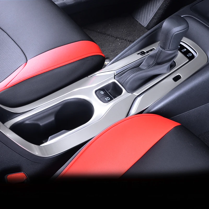 Автомобильный Стайлинг ABS хром для Toyota Corolla E210 2019 2020 панель коробки передач Крышка