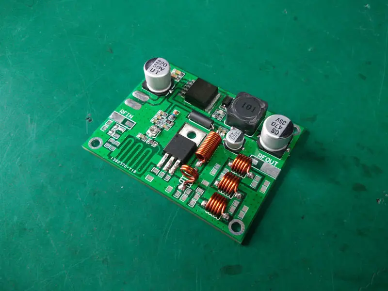 Dc 15V-48v 15W FM 75MHZ-110 Mhz передатчик Модуль усилитель мощности плата высокочастотный |
