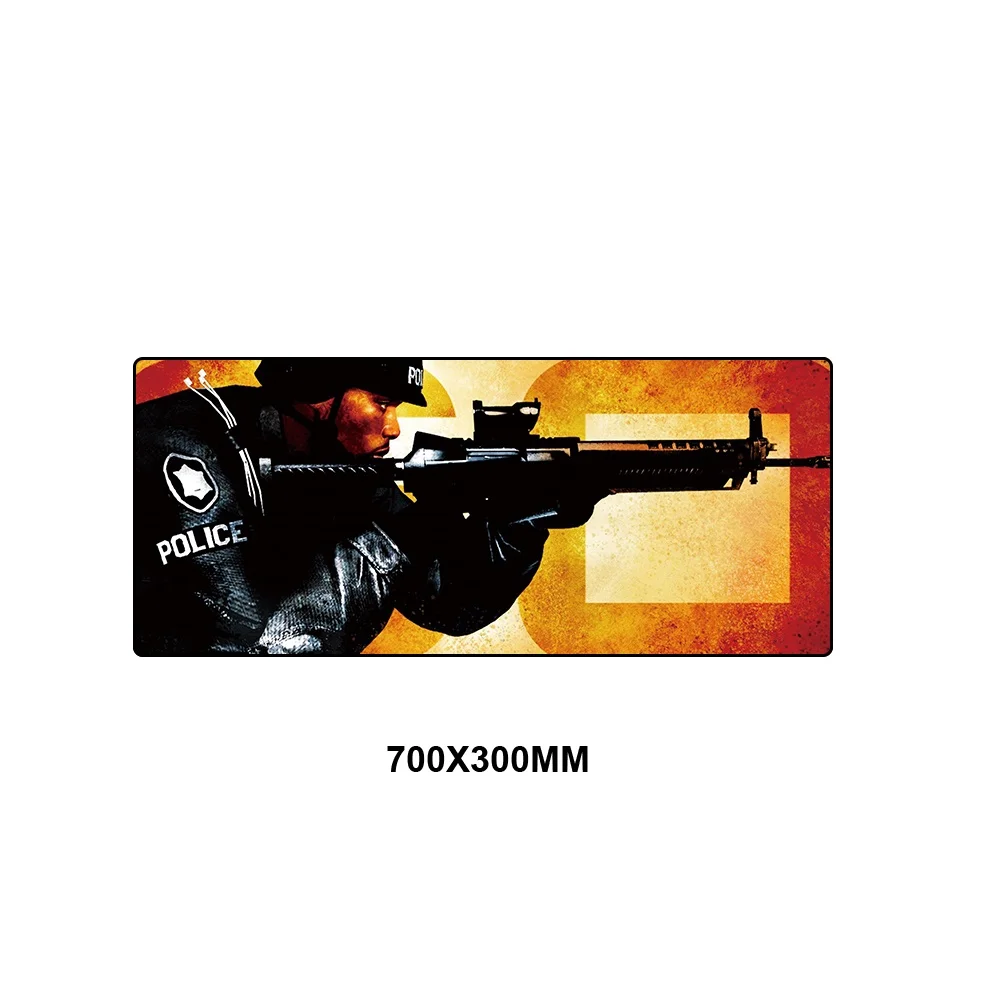 Большой размер коврик для мыши на заказ коврики игровой коврик для мыши L XL коврик для мыши резиновый геймерский коврик для мыши Клавиатура стол компьютерный коврик для CS GO - Цвет: 05