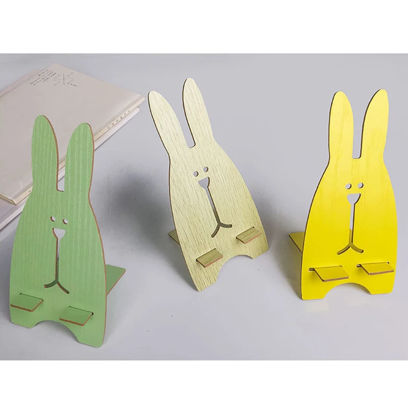 Симпатичный мультяшный держатель для телефона Подставка iPhone 8X7 6 искусственная