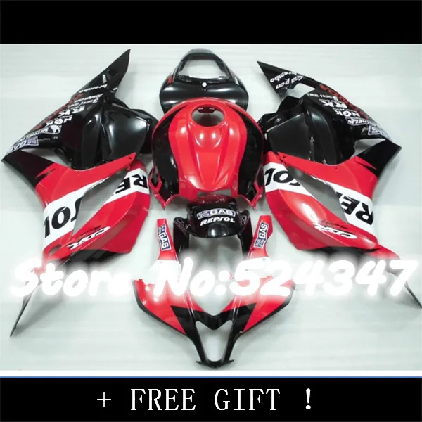 Обтекатели для CBR600RR F5 09 10 11 12 CBR600 2009 2010 2011 REPSOL красный черный CBR 600RR обтекатель