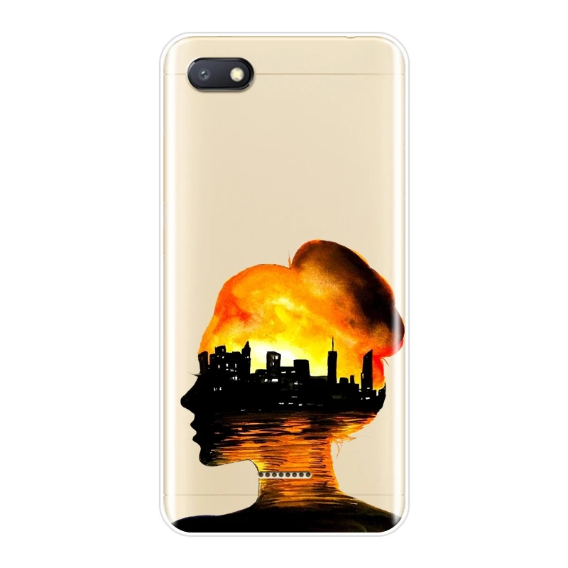 Задняя крышка для Pocophone F1 Xiaomi Redmi Note 4 4X 5 5A 6 Pro Prime Girl силиконовый чехол телефона S2 4A