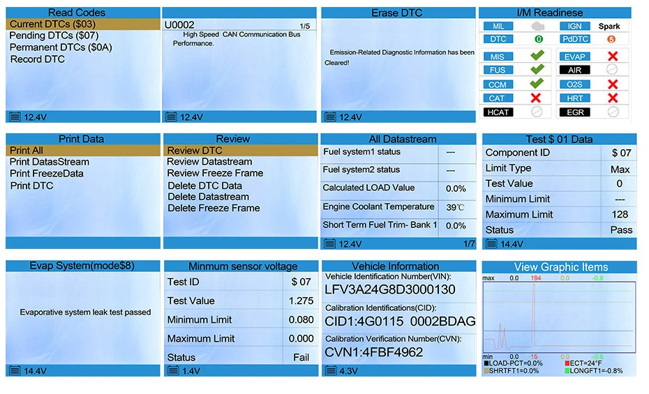 KONNWEI KW830 OBD2 ODB2 Автомобильный сканер для диагностики автомобиля Универсальный считыватель кодов ошибок автомобиля ODB2 диагностический сканер