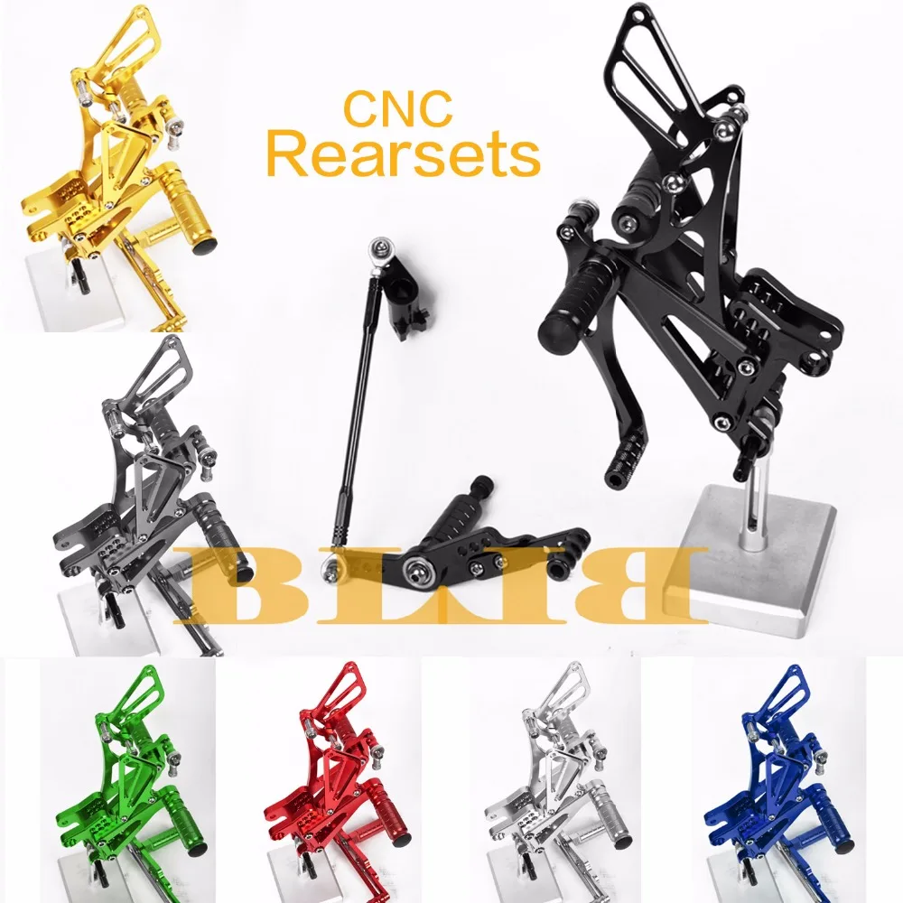 CNC Rearsets для Yamaha YZF R25 R3 MT 25 MT25 2015 2016 2017 2018 мотоциклетные регулируемые ножные колышки