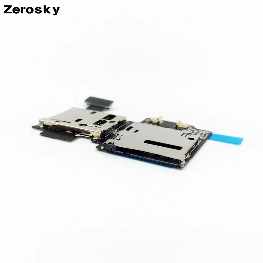 Запчасти для Samsung Galaxy S4 Micro Sd Sim карты лоток Слот считыватель памяти Держатель